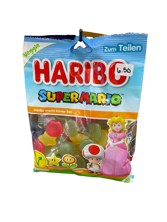 Haribo Super Mario Vegetarian Gummies (German)