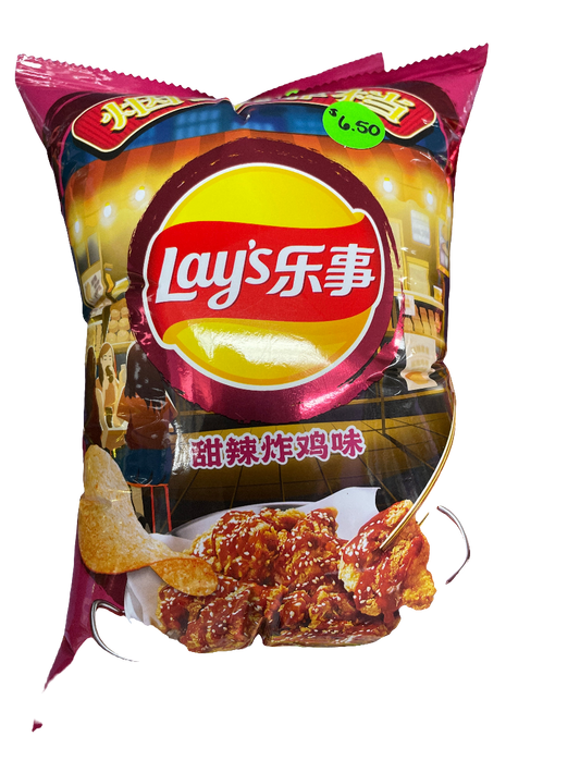 Lays Chips - Sweet & Spicy Chicken Flavor (China)