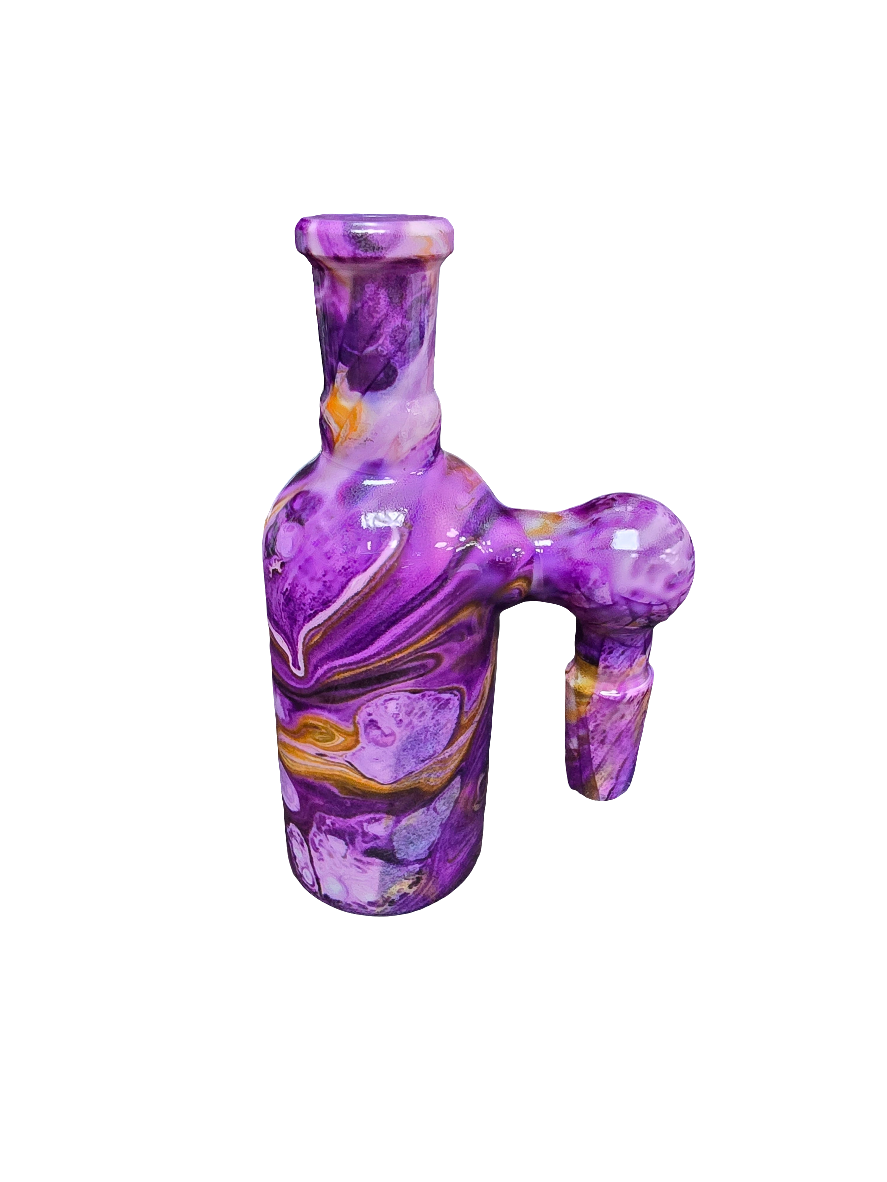 Ash catcher w/perc inside jade stone