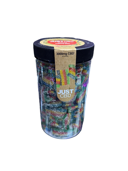 Just CBD - 3000mg Gummies - Rainbow Ribbons