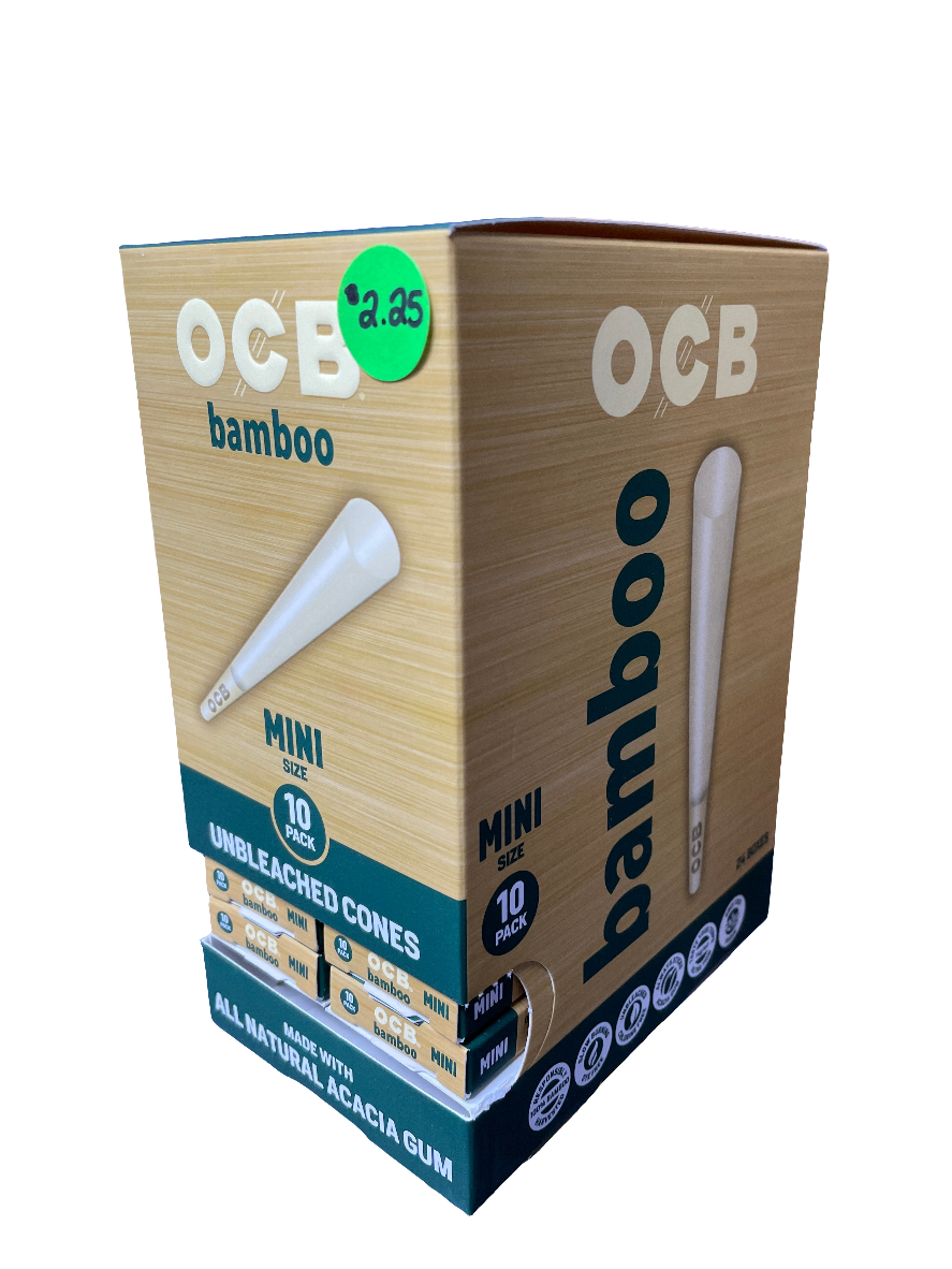 OCB Bamboo Mini Cones - 10 Pack