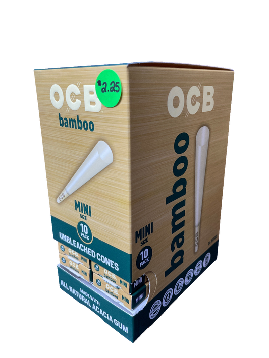 OCB Bamboo Mini Cones - 10 Pack