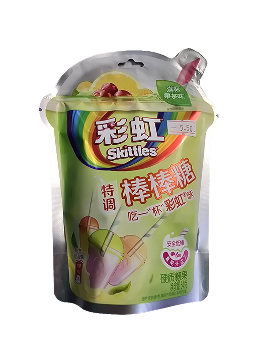 Skittles Lolipop Fruit Tea