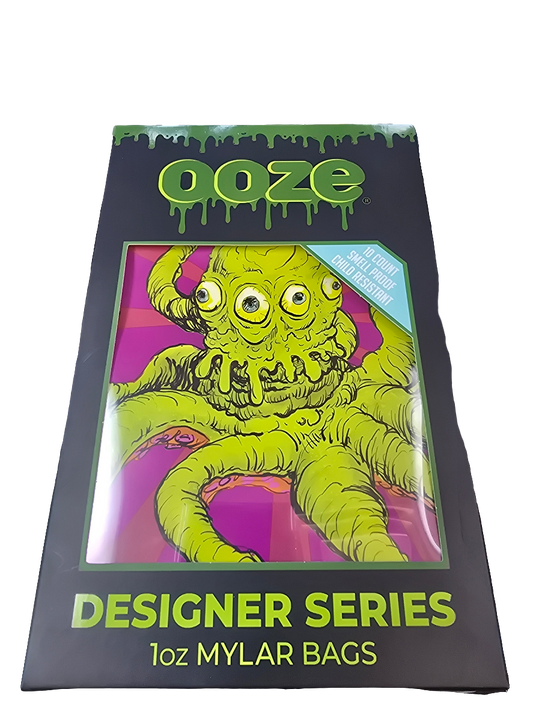 Ooze Designer Series sir inks alot 1oz Mylar Bags