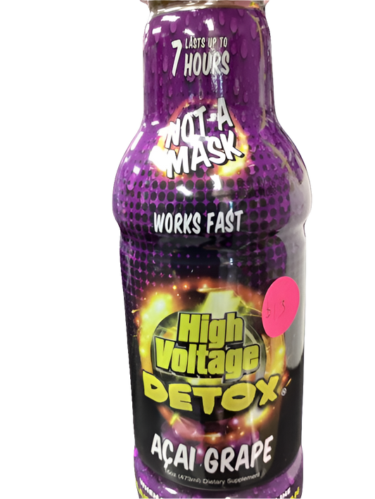 Acai Grape High Voltage Liquid 16 oz