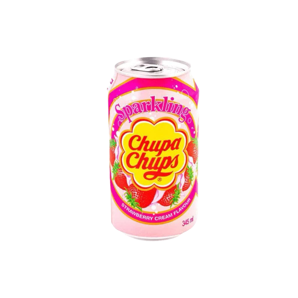 Chupa Chups Strawberry Cream 345ml (Korea)
