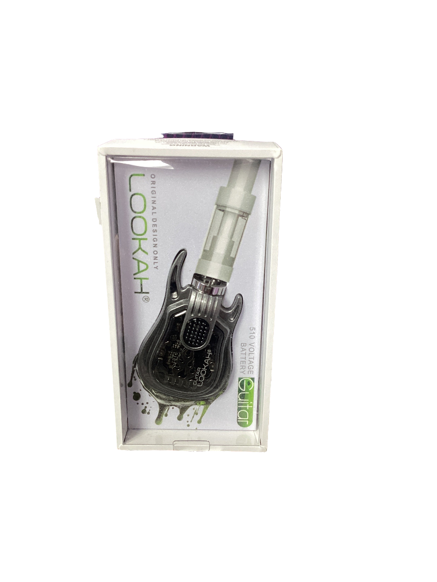 Lookah Guitar - 510 Cartridge Battery - Silver
