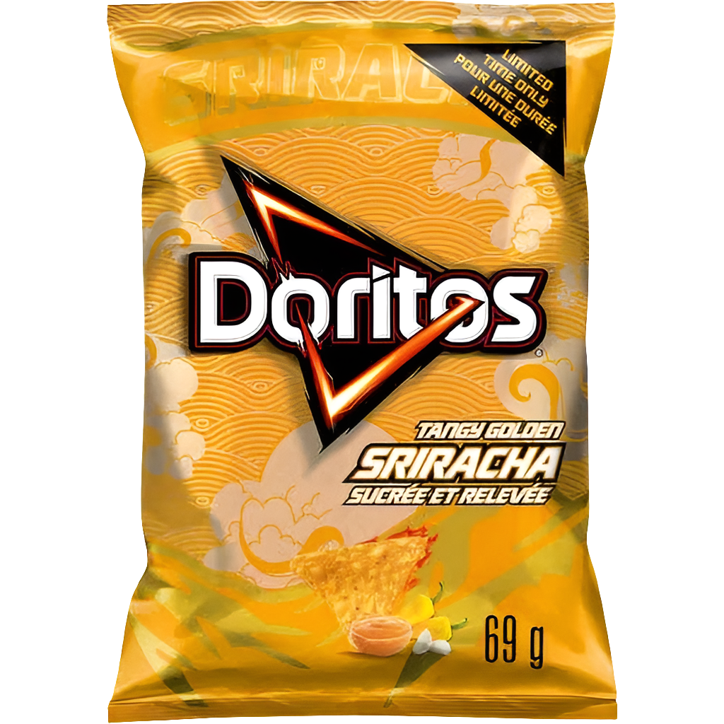 Doritos Tangy Golden Sriracha (69g) (Canada)