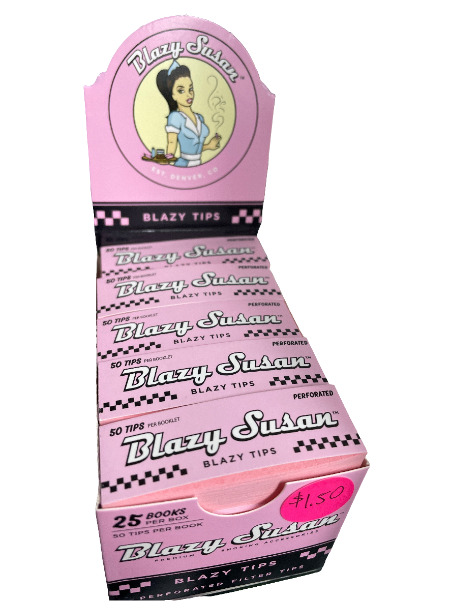 Blazy Susan Tips - 50 Per Book