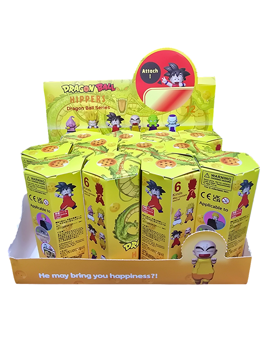 Dragon ball hippers - adhesive figures