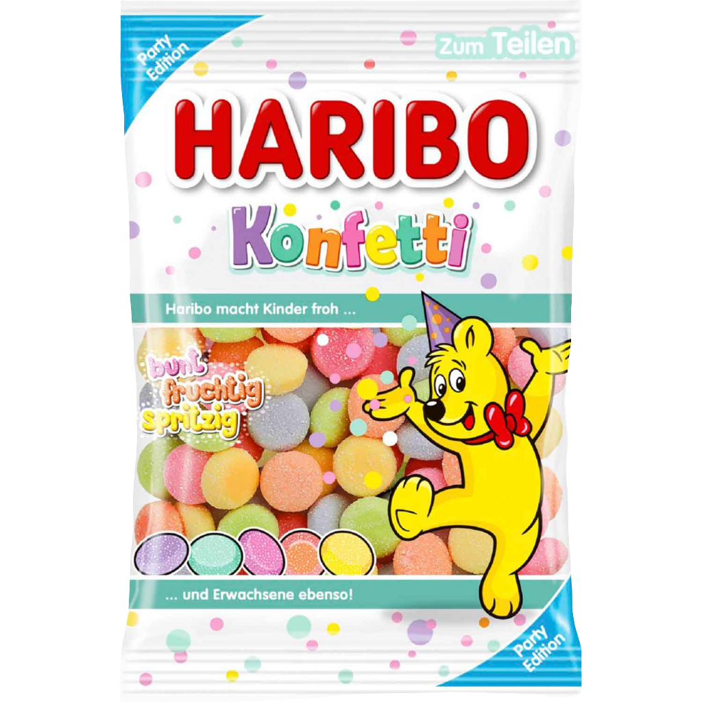 Haribo Konfetti Party Edition 160g (Germany)