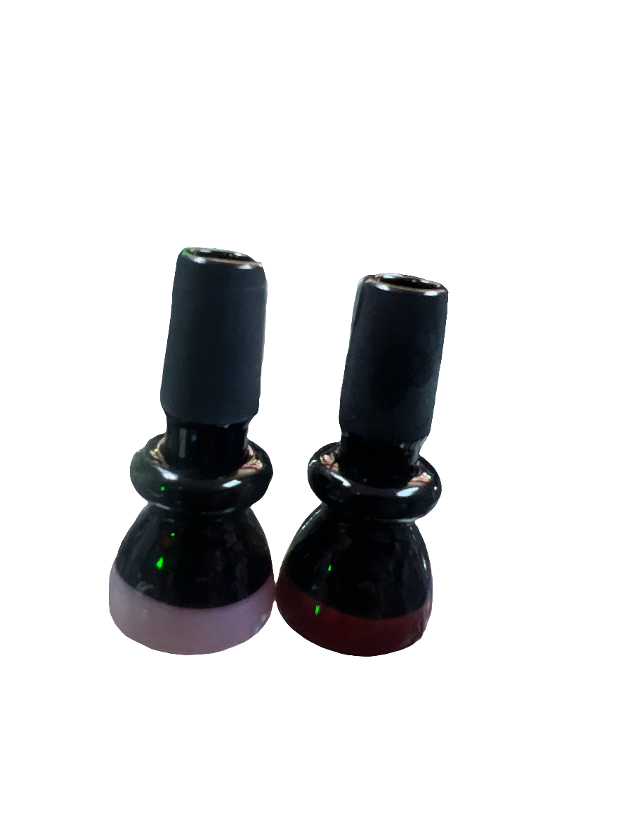 Black bowl with color accent 14mm