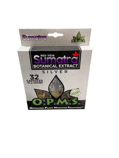 O.P.M.S. Kratom Tabs 32ct - Red Vein Sumatra