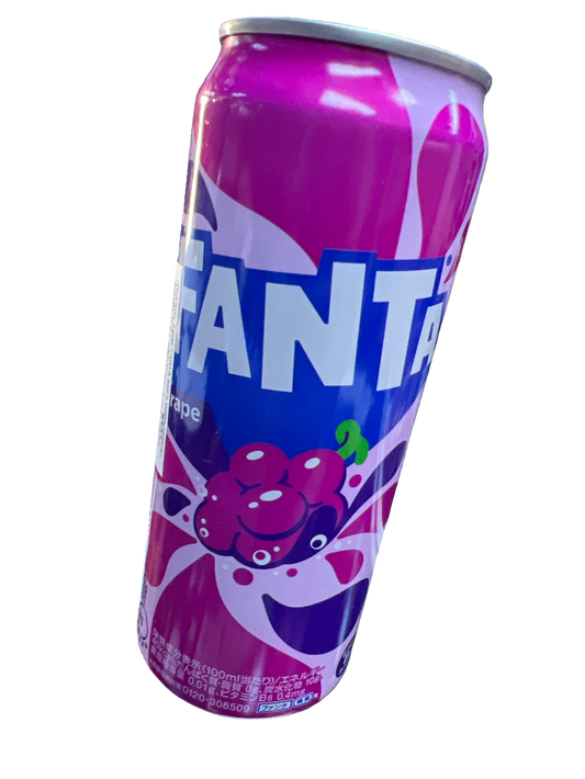Fanta grape tall can -China import