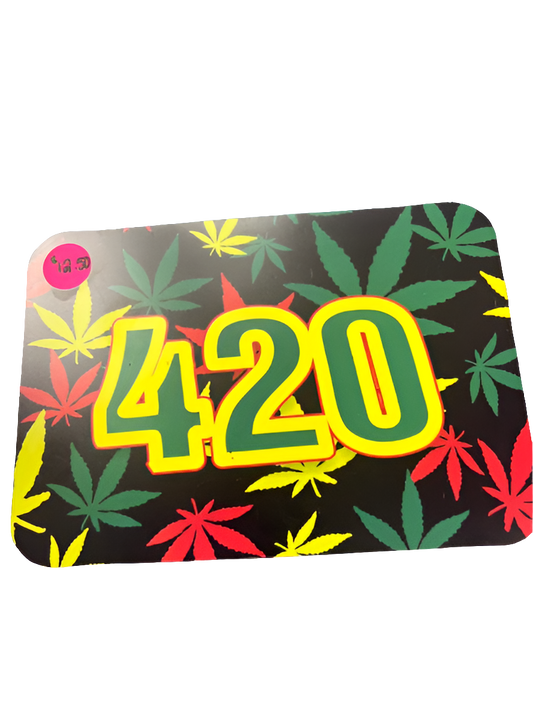 4/20 Rolling Tray Magnetic Lid - RASTA