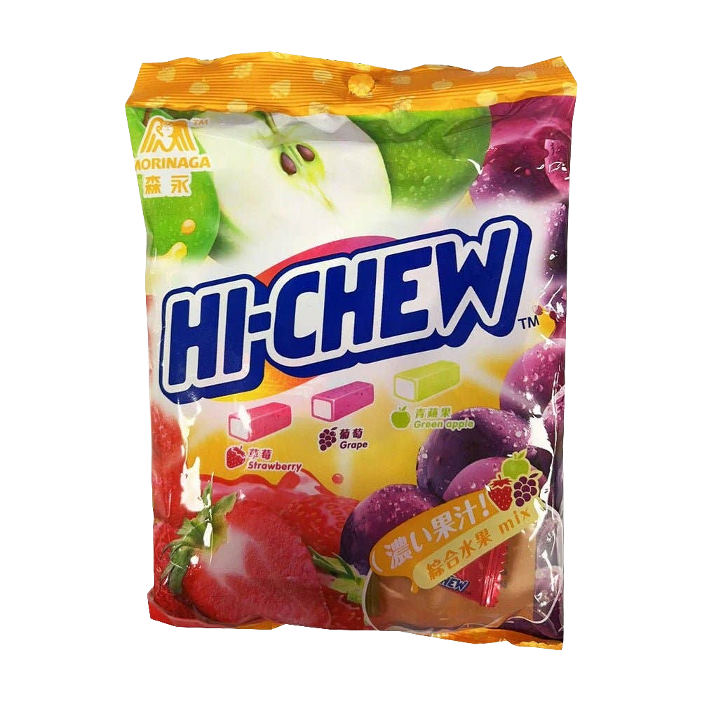 Hi-Chew Soft Candy Strawberry-Grape-Apple (Taiwan)