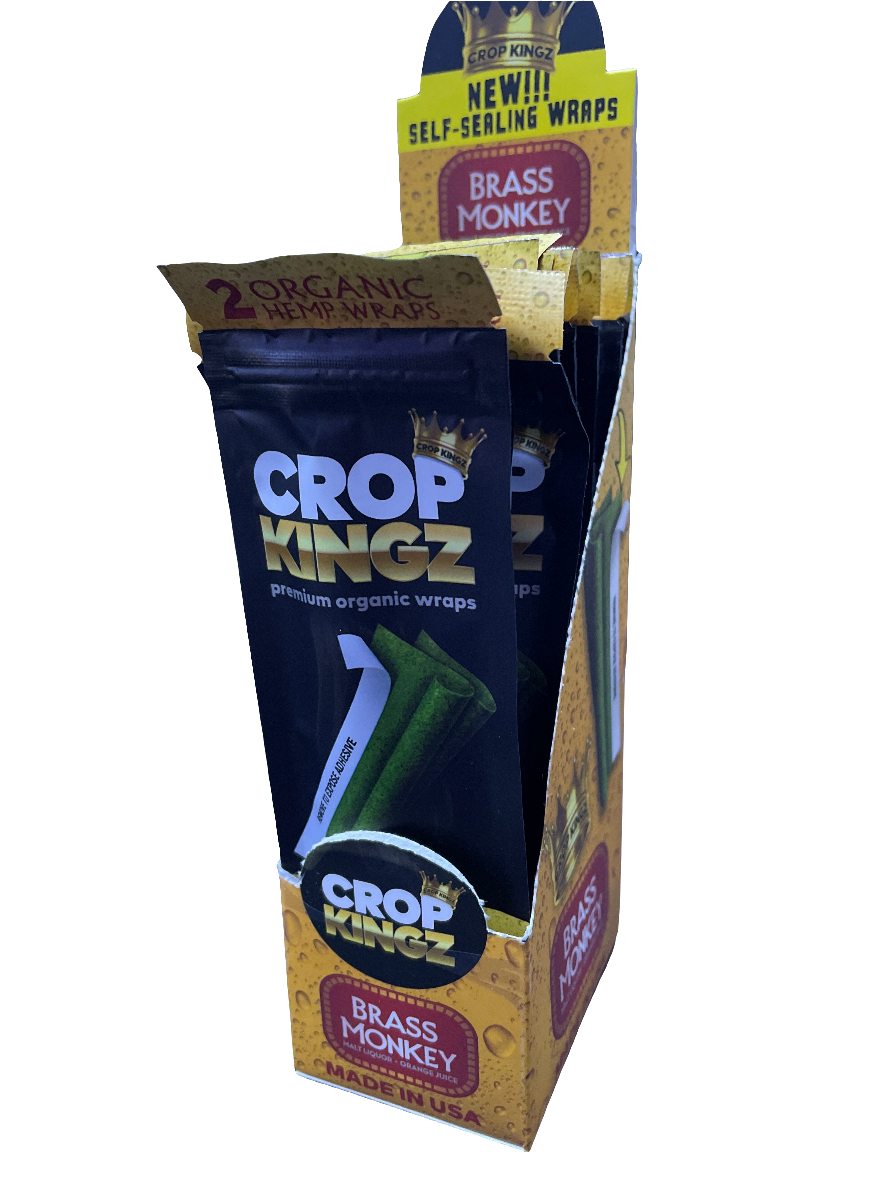 Crop Kingz Premium Organic Wraps 2ct - Malt Liquor