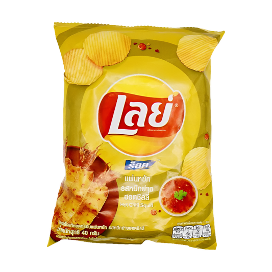 Lays Hot Chili Squid Flavor (Thailand)
