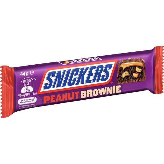 Snickers Peanut Brownie Chocolate Bar