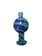 Blue glitter carb cap