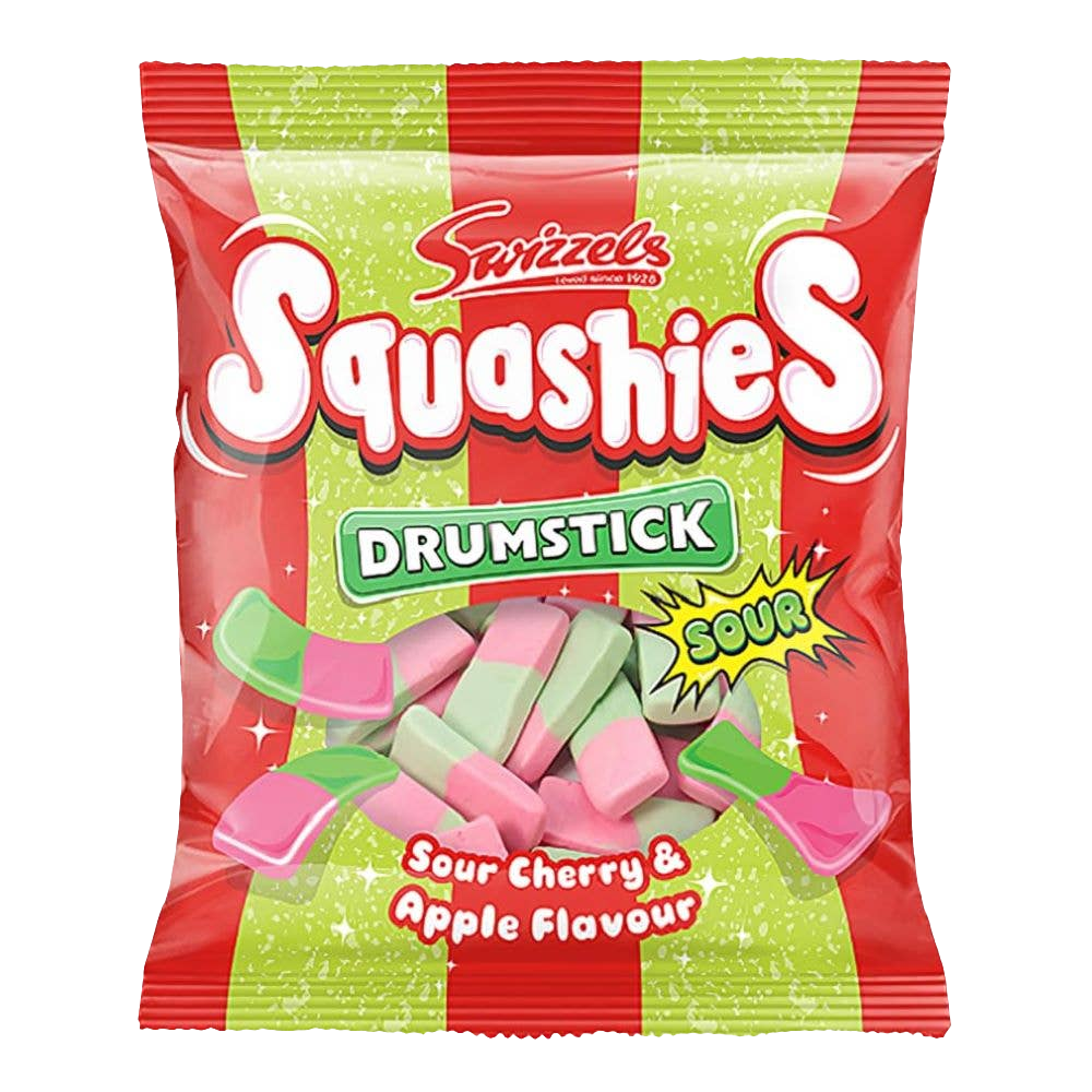 Swizzels Drumstick Squashies Sour Cherry & Apple 120g (UK)