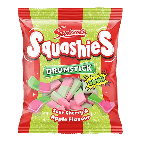 Swizzels Drumstick Squashies Sour Cherry & Apple 120g (UK)