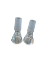 14mm clear bowl with stick handle
