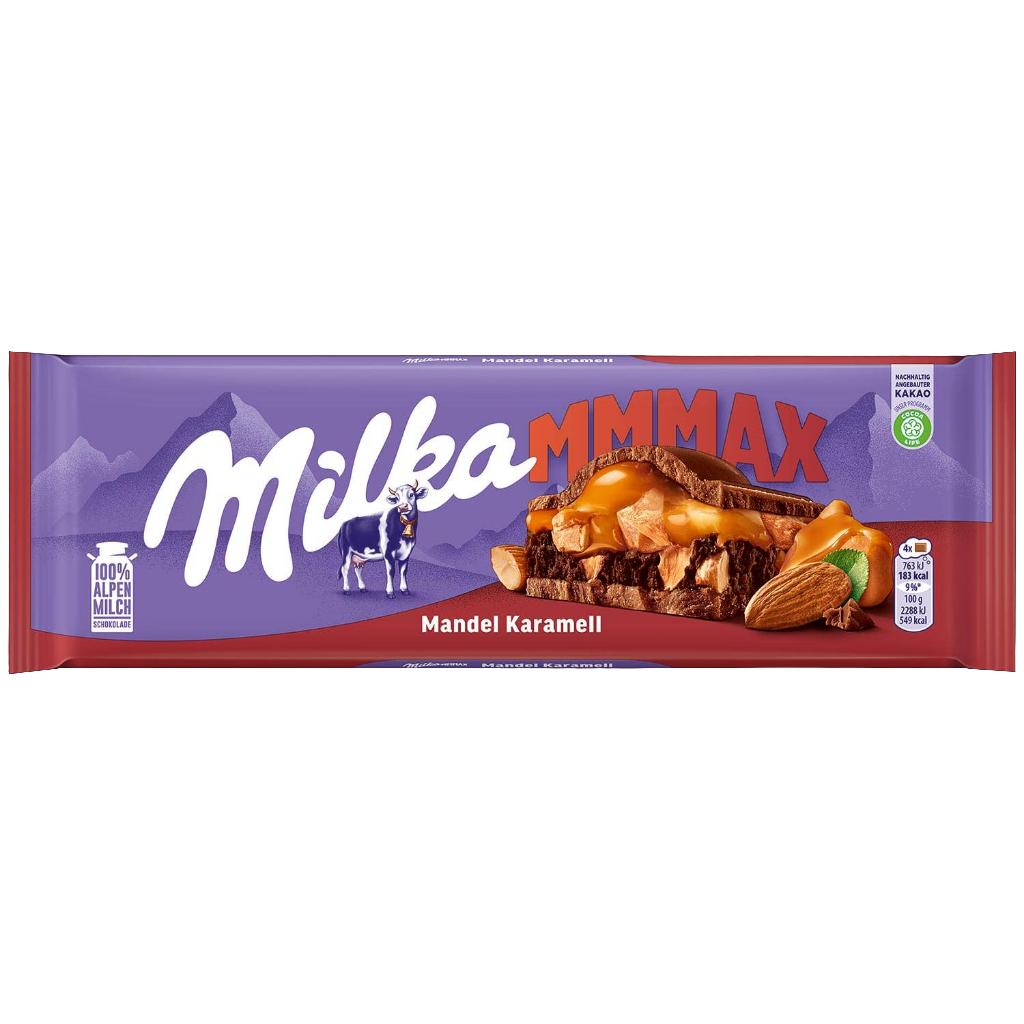 Milka Max Almond Caramel 300g (Austria)