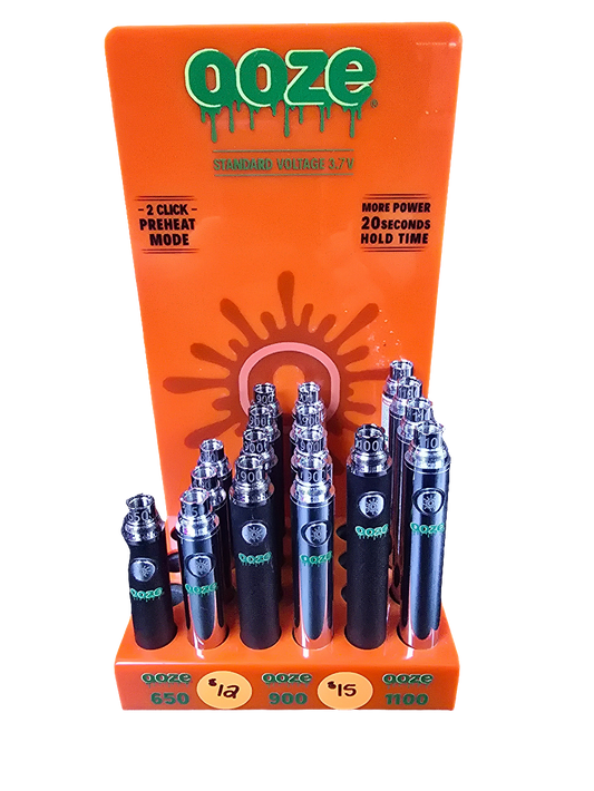 OOZE 510 Battery - 1100mah - Silver