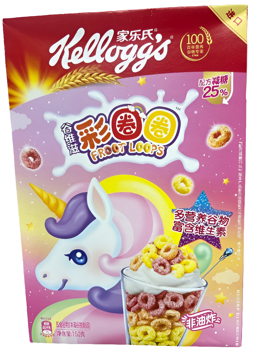 Kelloggs One Bite Oats - Brown Sugar Unicorn - Imported China