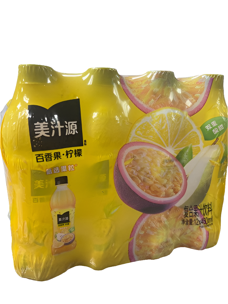 Minute Maid Passion Fruit Pear Lemon 450ml - Chinese Import