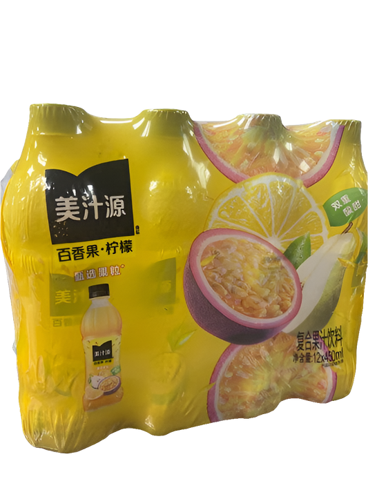 Minute Maid Passion Fruit Pear Lemon 450ml - Chinese Import