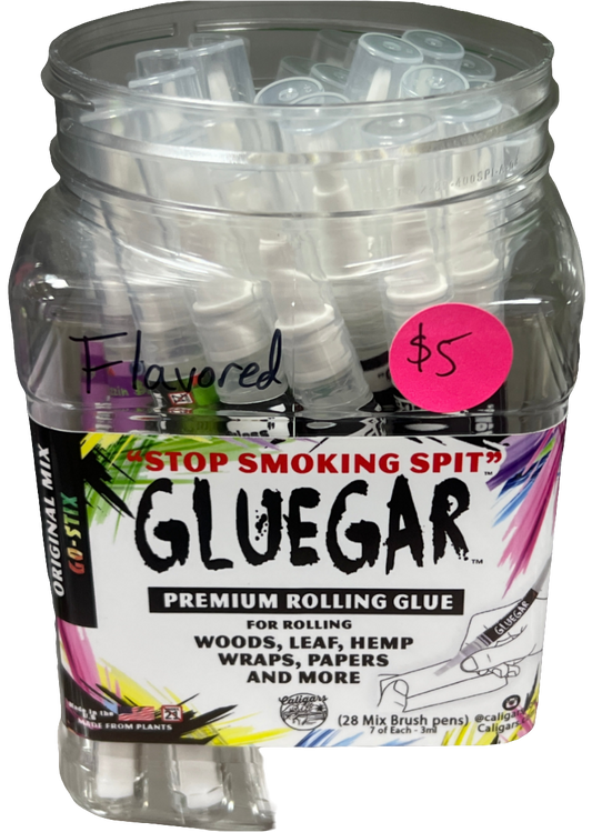 Glue Gar : 3ml Brush Tip Pen - Jug - "Mixed Flavors"