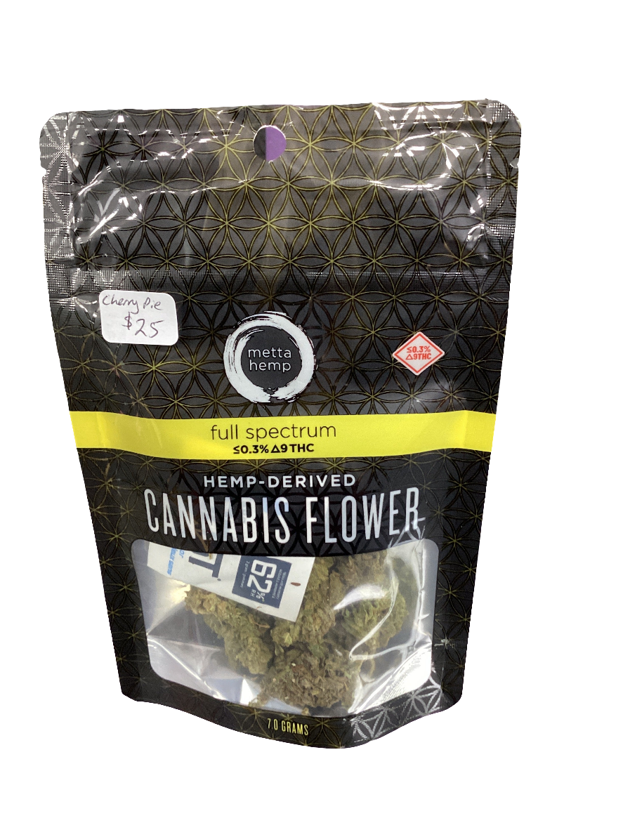 Metta Hemp Flower - 7g - Cherry Pie (Hybrid)
