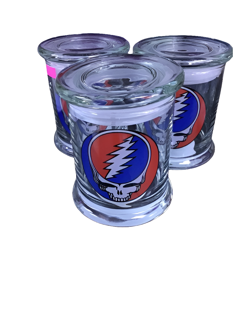 1/2oz Grateful Dead X Pulsar 420 Jars Pop-Top - Steal Your Face