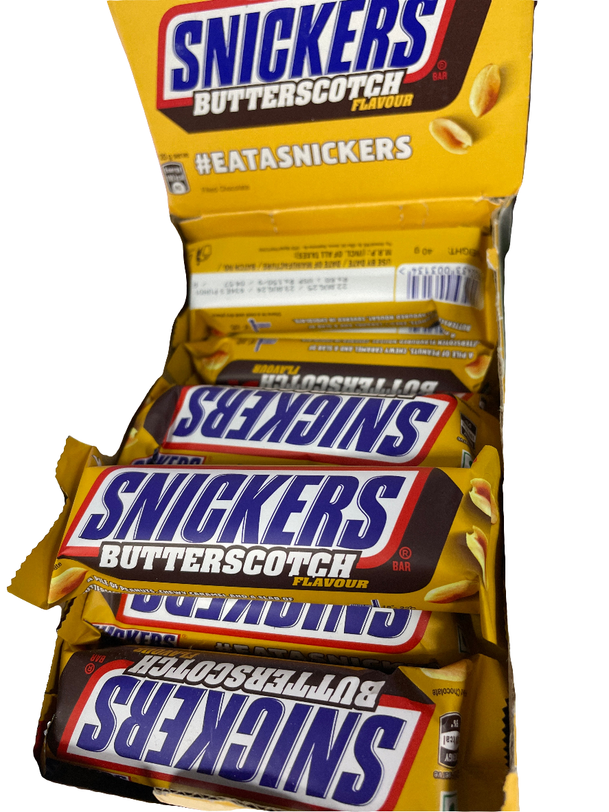 Snickers Bar - Butterscotch (India)