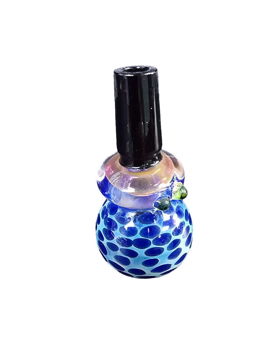Purple dot bowl piece