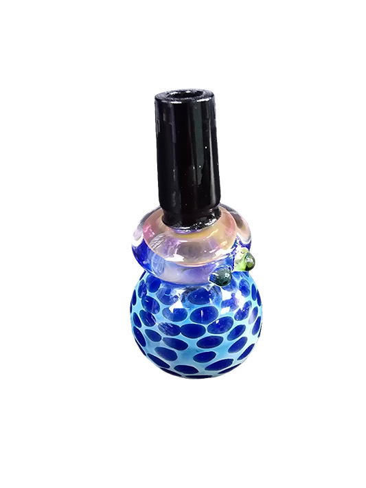 Purple dot bowl piece
