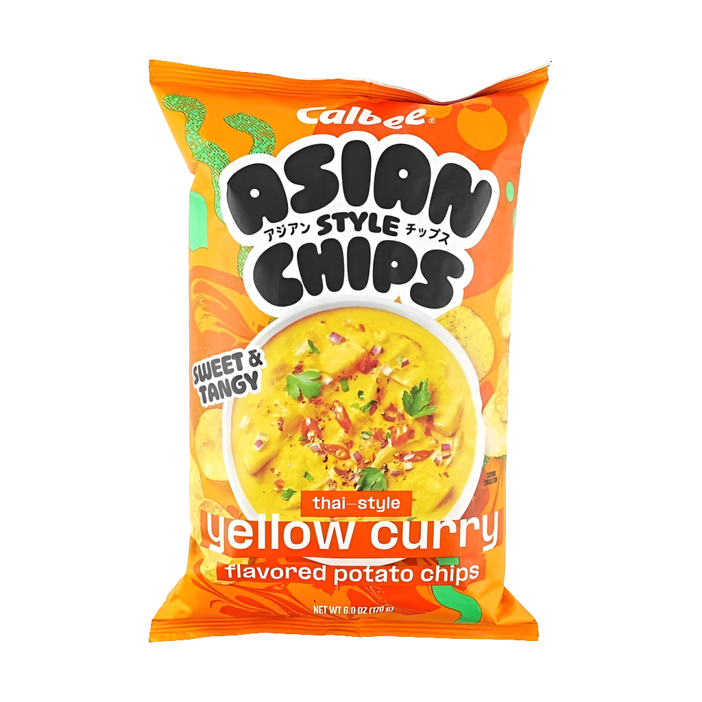 Calbee Thai Yellow Curry Chips 170g