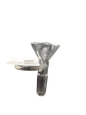 10mm Male Clear Martini Bowl w/ Flat Handle