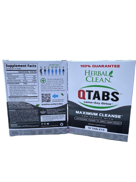 Herbal Clean QTabs Same day detox