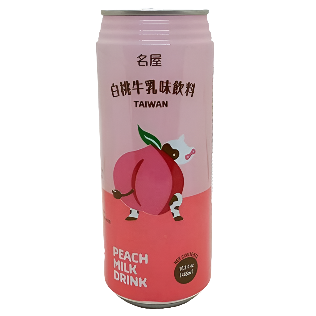 Famous House Peach Milk Drink 500ml (Taiwan)