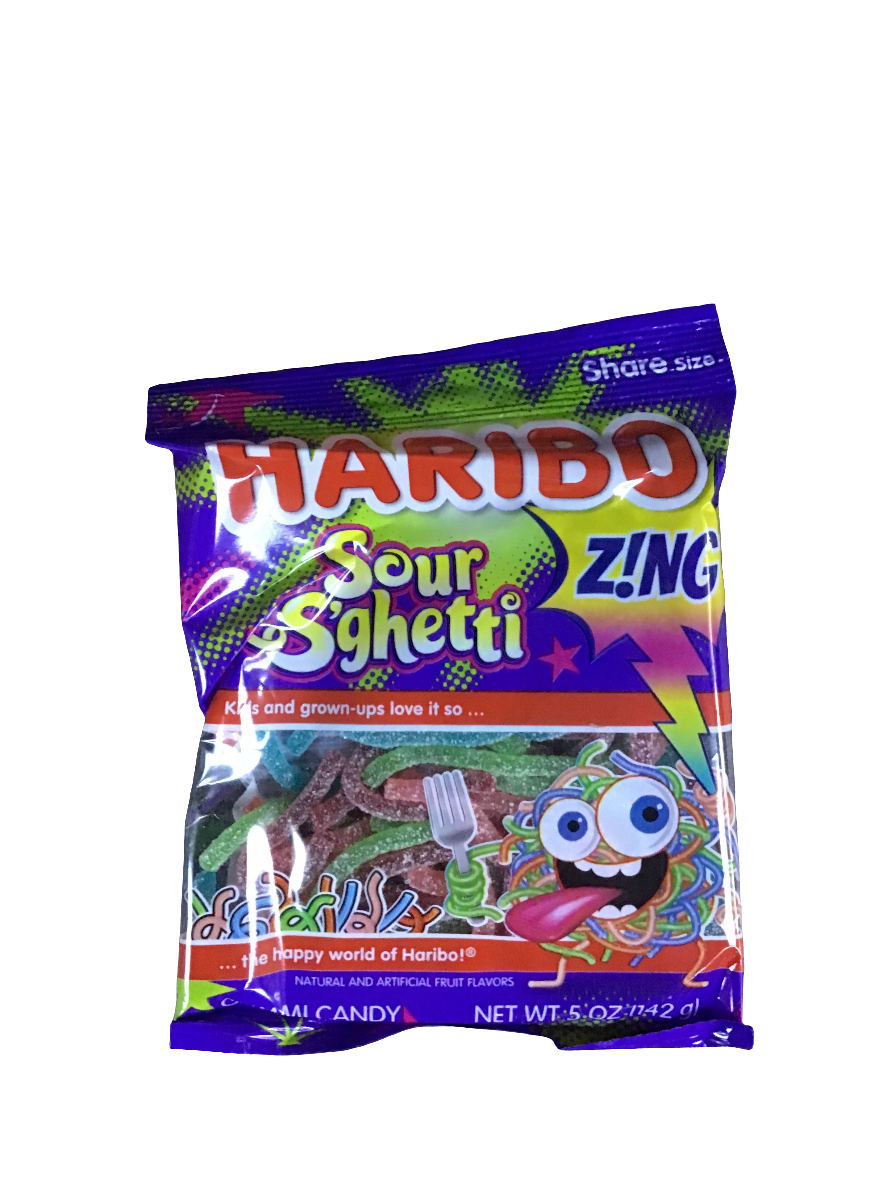 Haribo Sour S’ghetti Z!ng