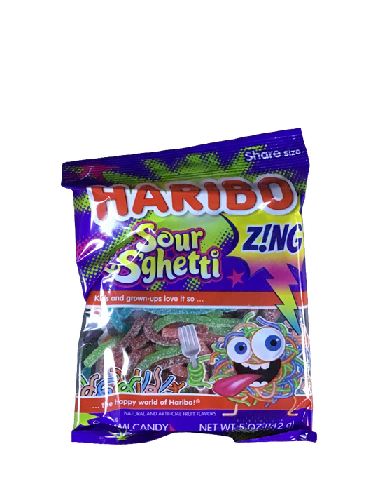 Haribo Sour S’ghetti Z!ng