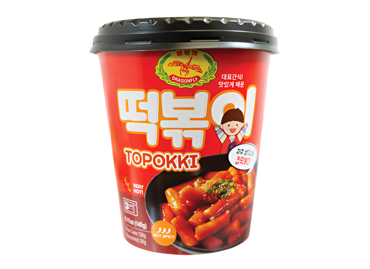 Dragonfly Topokki Spicy Cup 145g (Korea)