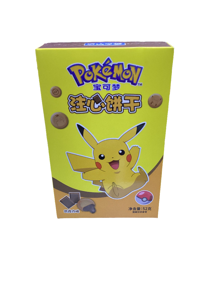 Chocolate Filled Pokémon Cookies