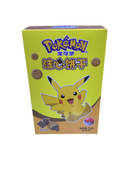 Chocolate Filled Pokémon Cookies