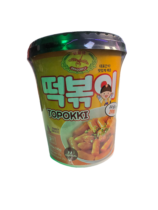 Dragonfly Topokki Original Cup 145g (Korea)