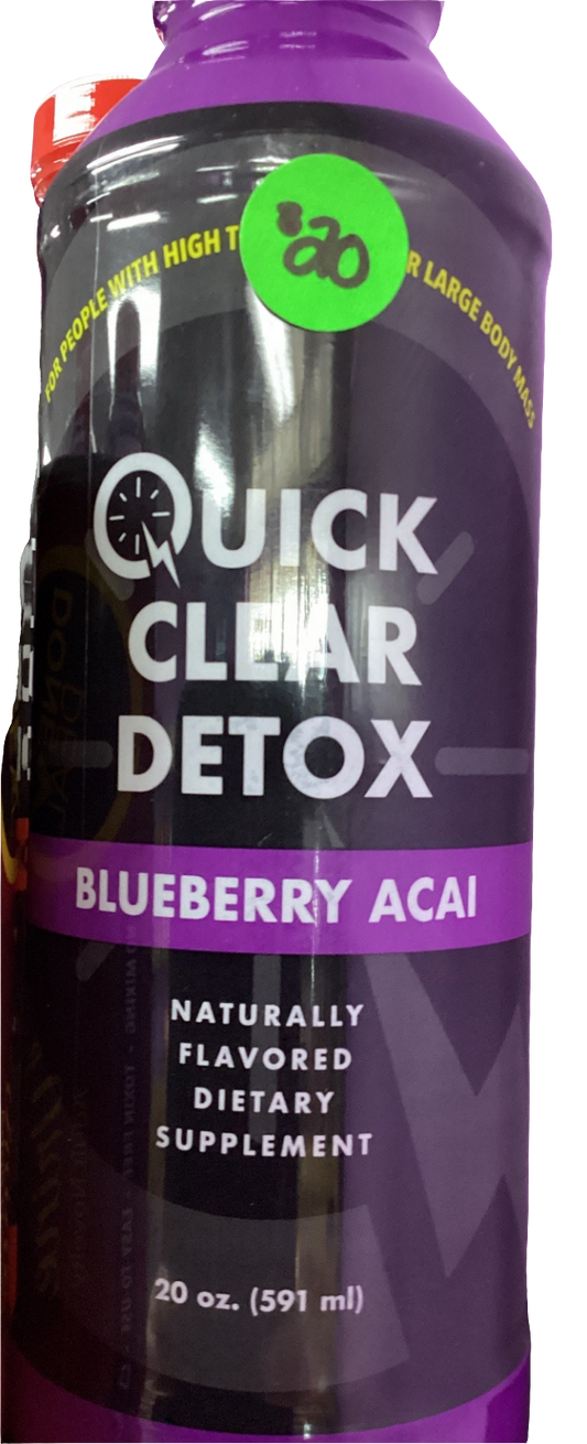 Quick Clear Detox - Blueberry Acai