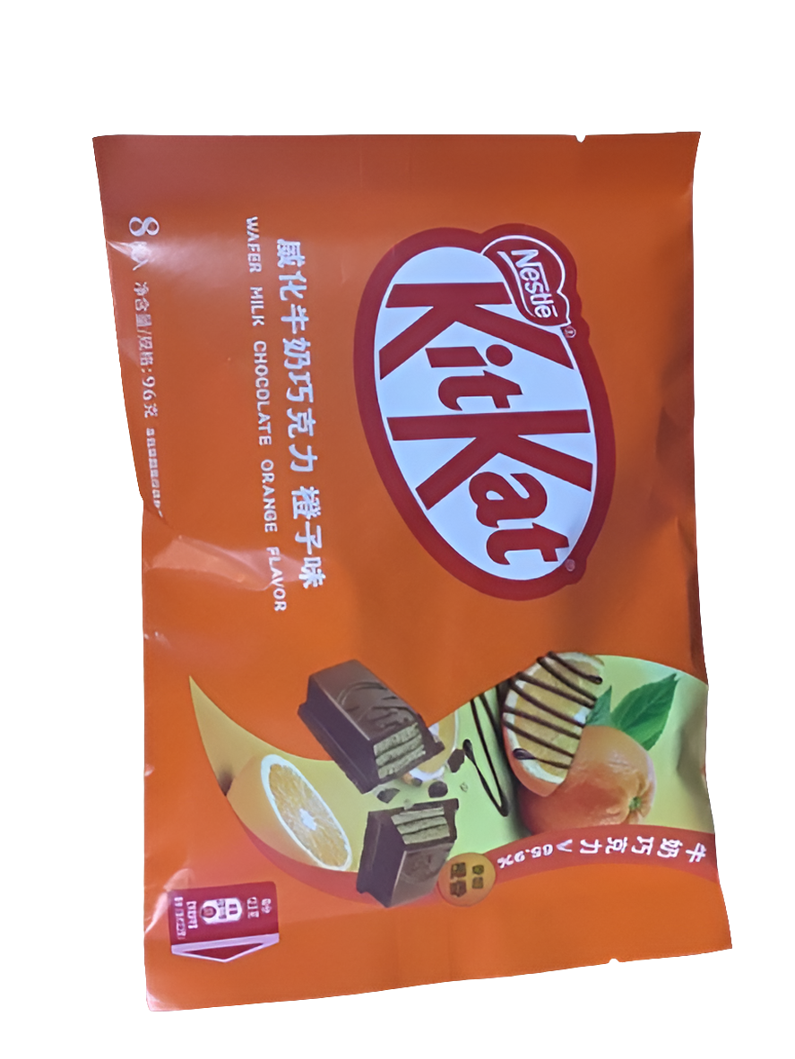 8 Count Orange Chocolate Kit-Kat’s